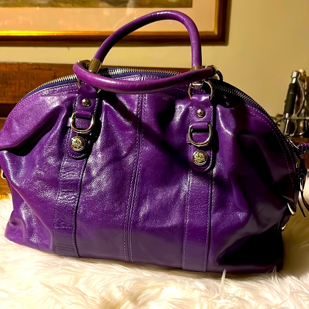 Coach One of a Kind Glamorous Leather Satchel - Picture 3 of 6